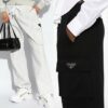 프라다 스트링 카고팬츠