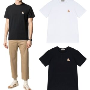 메종키츠네 칠랙스 폭스패치 반팔 (2color)