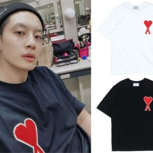 아미 빅패치 반팔 (2Color)