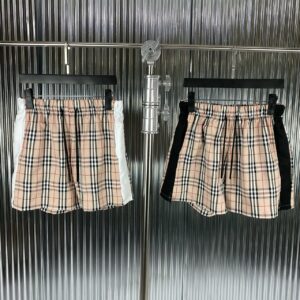 버버리 라인 반바지
