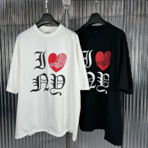 크롬하츠 하트 반팔