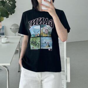 가니 카툰 스트립 티셔츠