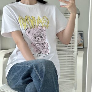 가니 카툰 테디베어 티셔츠