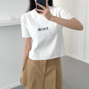 디올 스타로고 니트