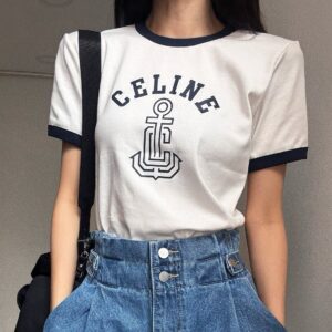 셀린느 앵커 여성 티셔츠