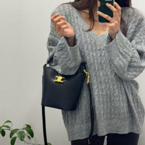 셀린느 고급 스몰 루이즈백 블랙