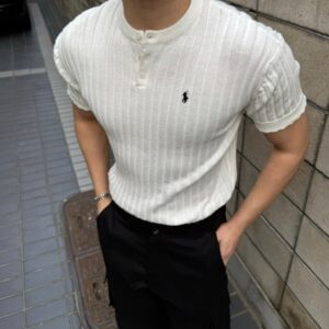 폴로랄프로렌 헨리넥 머슬 반팔니트