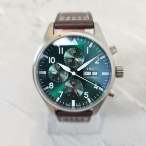 IWC 파일럿워치 그린다이얼