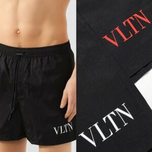 발렌티노 VLTN로고 비치팬츠