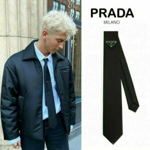 프라다 사피아노 넥타이
