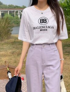 발렌시아가 BB모드 반팔티셔츠