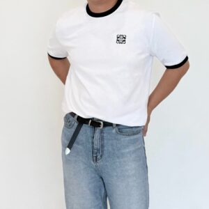 로에베 아나그램 코튼 클래식 핏 반팔