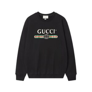 구찌 벨트로고 맨투맨