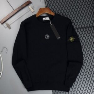 스톤아일랜드 퍼플 일식 프린트 맨투맨