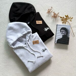 스투시 남녀공용 베이직 후드