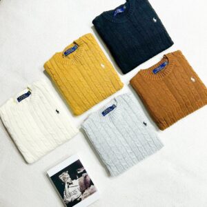 폴로랄프로렌 케이블 긴팔 니트