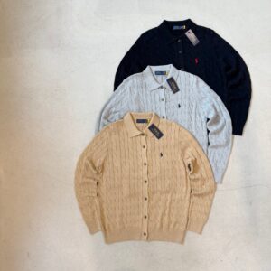 폴로랄프로렌 케이블 니트 코튼 가디건