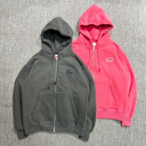 나이키 X 스투시 피그먼트 후드 집업