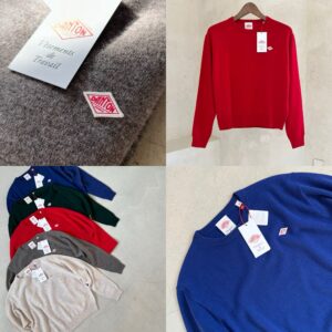 단톤 램스울 크루넥 니트