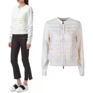 몽클레어 화이트 울 다운자켓 패딩 점퍼(화이트)