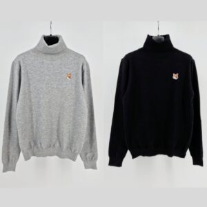 메종키츠네 폭스헤드 터틀넥 니트(남성)