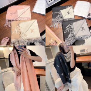 루이비통 멀티로고 캐시미어 머플러 3col