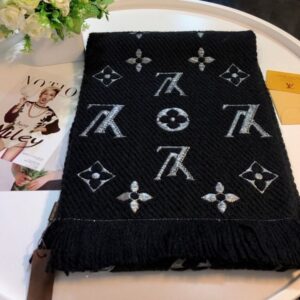 루이비통 울 실크 머플러