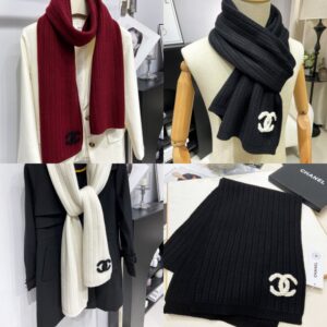 샤넬 CC 니트 머플러