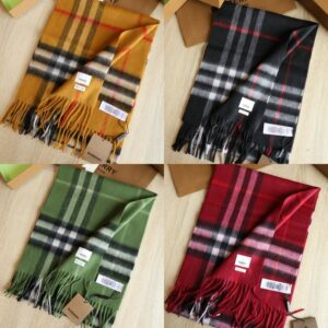 버버리 클래식 캐시미어 체크 머플러 4col