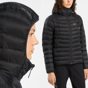 [초특가 한정수량] 아크테릭스 경량 후드패딩 블랙 여성Free