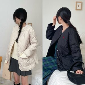 폴로랄프로렌 여성 뽀글이 패딩 점퍼